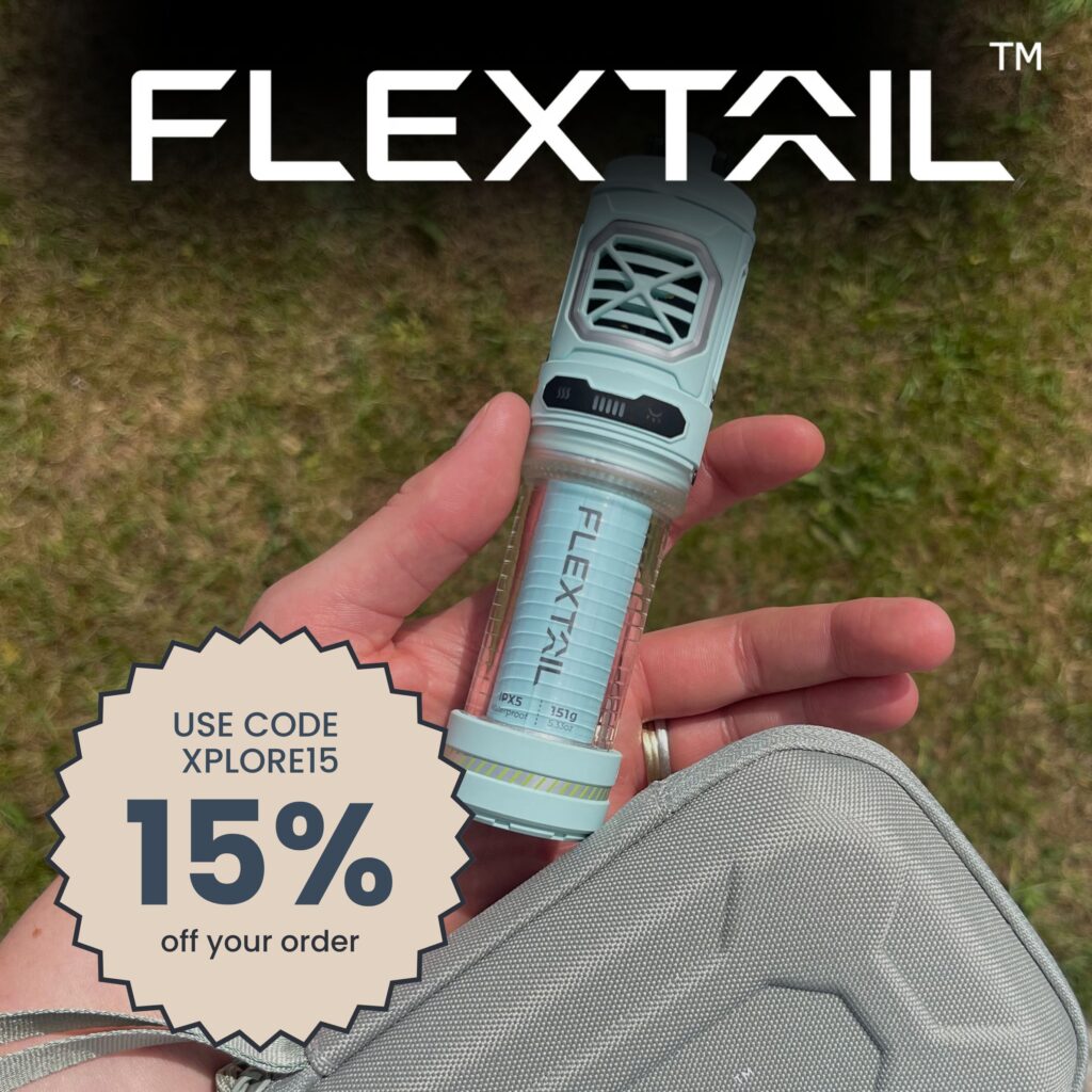 Flextail | Outdoor Gear | Discount Code | 15% OFF